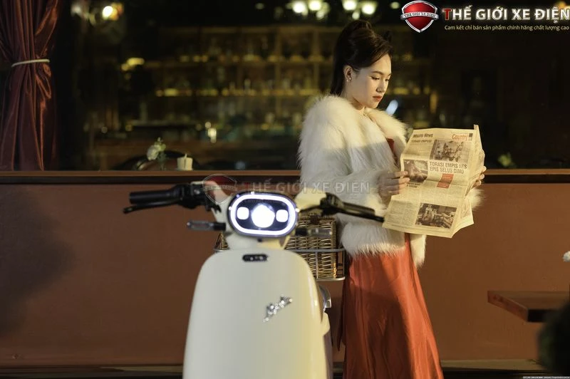 Xe Máy Điện DK Lyva Moda (Chạy: 90km/ lần sạc) - Xe điện Vivu