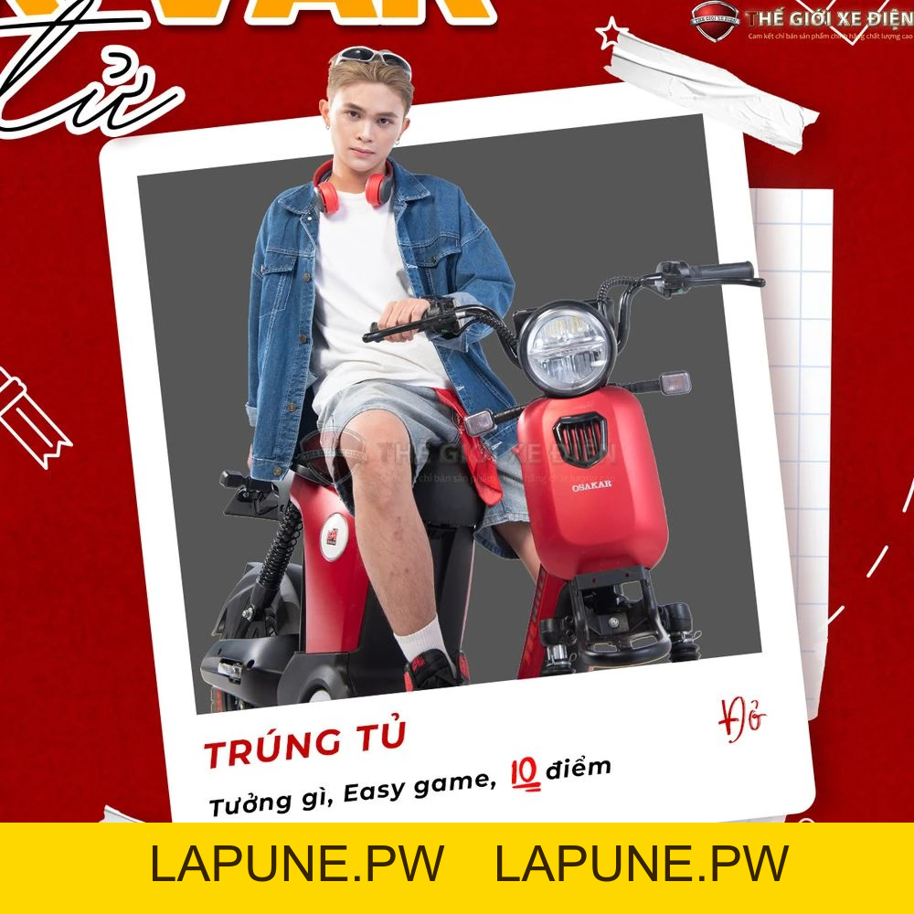 Xe Đạp Điện Osakar Mandi Đời Mới (Đầy Đủ Giấy Tờ) - Xe điện Vivu