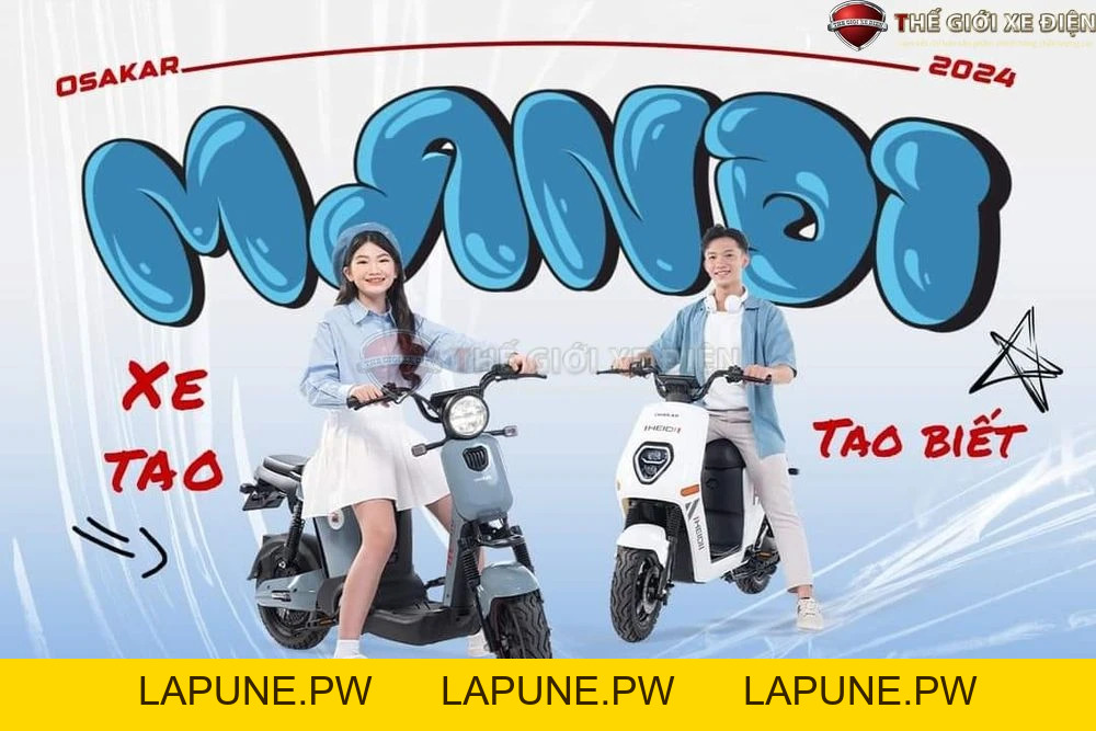 Xe Đạp Điện Osakar Mandi Đời Mới (Đầy Đủ Giấy Tờ) - Xe điện Vivu