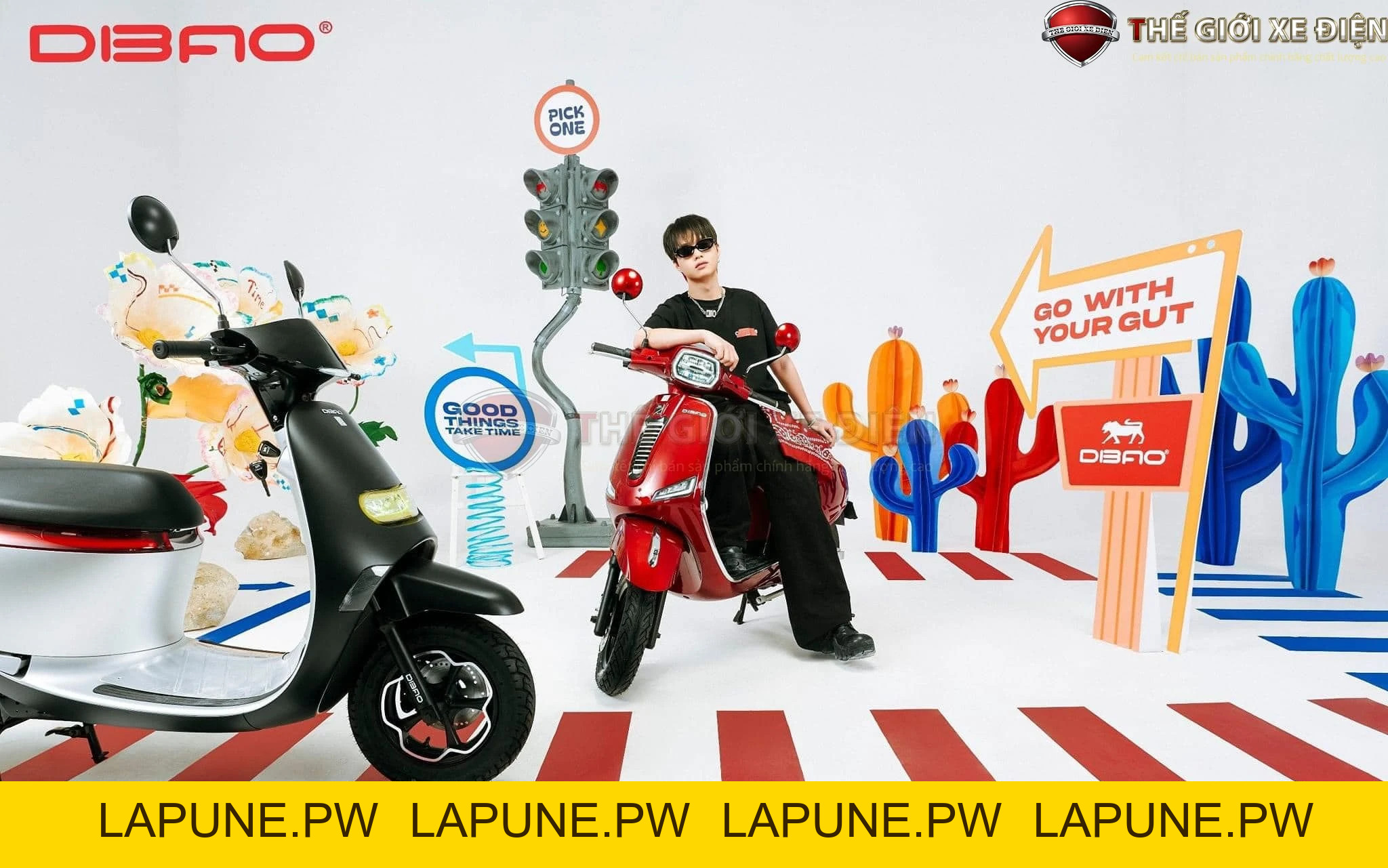 Xe Máy Điện Dibao Pansy Dio Đời Mới - Xe điện Vivu