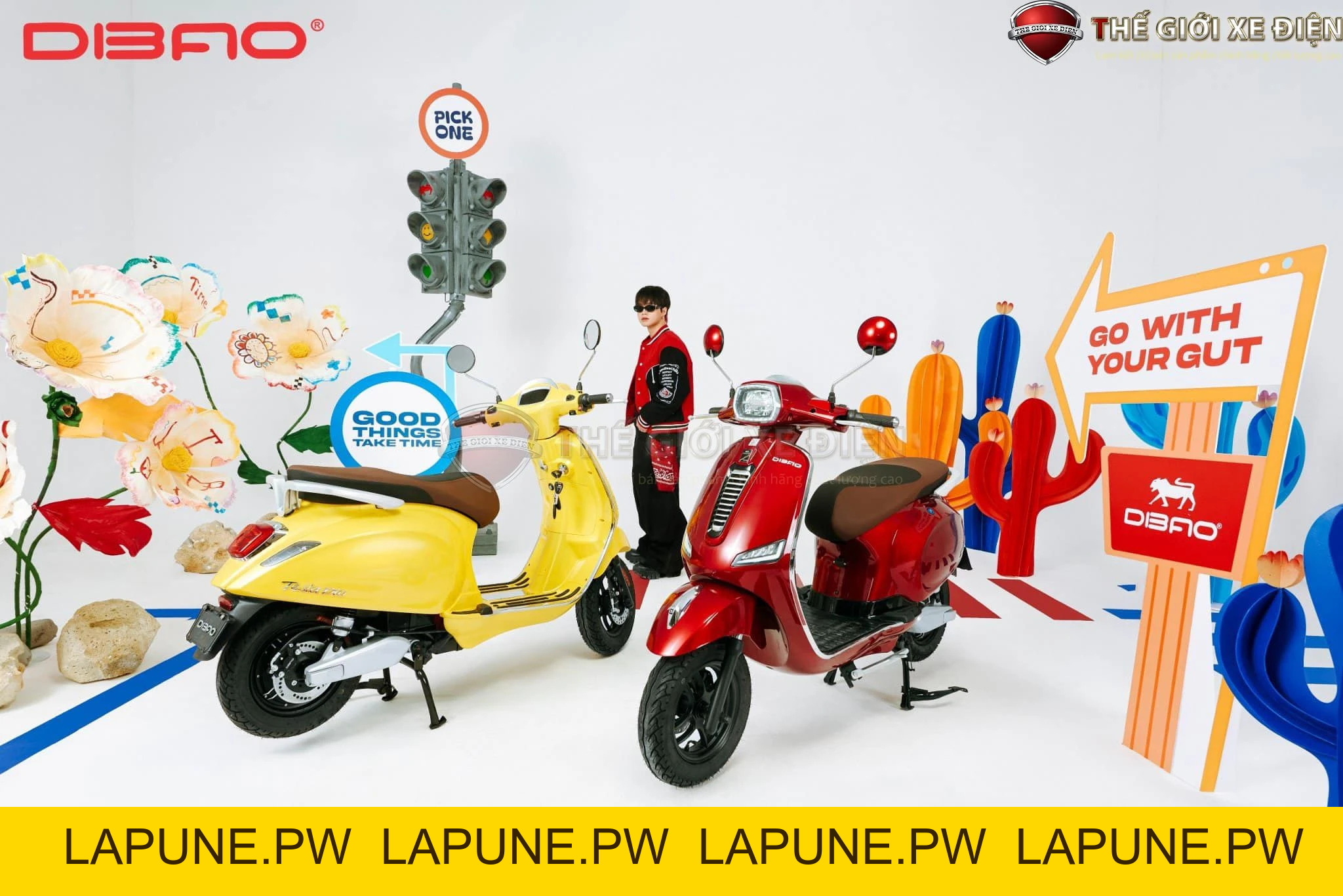 Xe Máy Điện Dibao Pansy Dio Đời Mới - Xe điện Vivu