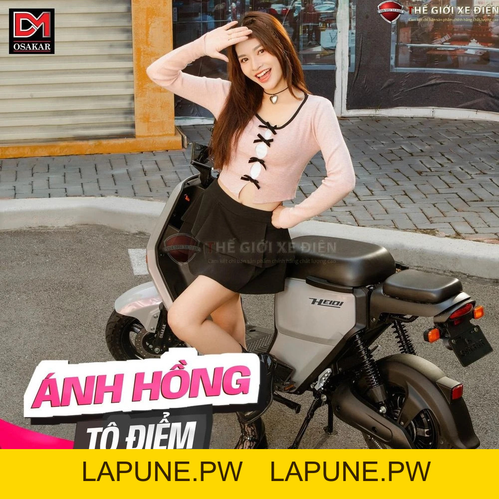 Xe Đạp Điện Osakar Heidi (Đầy Đủ Giấy Tờ) - Xe điện Vivu