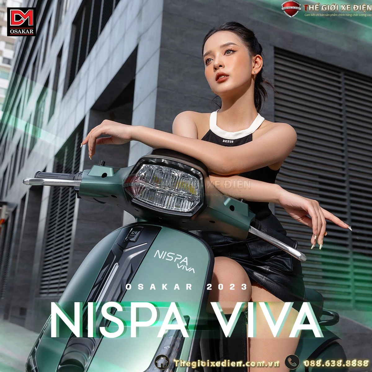 Xe Máy Điện Osakar Nispa Viva New 2026 - Xe điện Vivu
