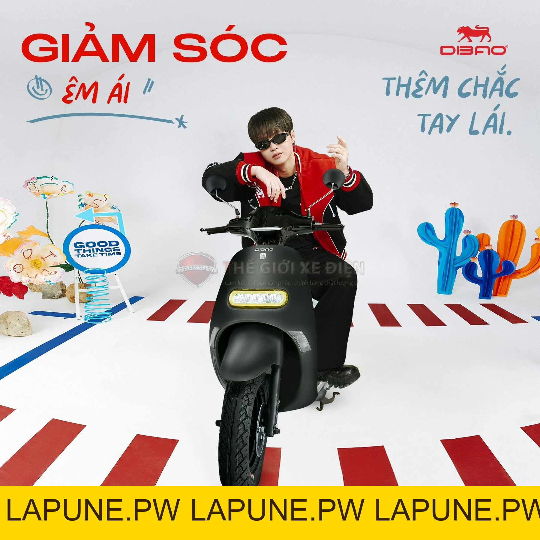 Xe Máy Điện Dibao Gogo Moon Đời Mới Nhất - Xe điện Vivu