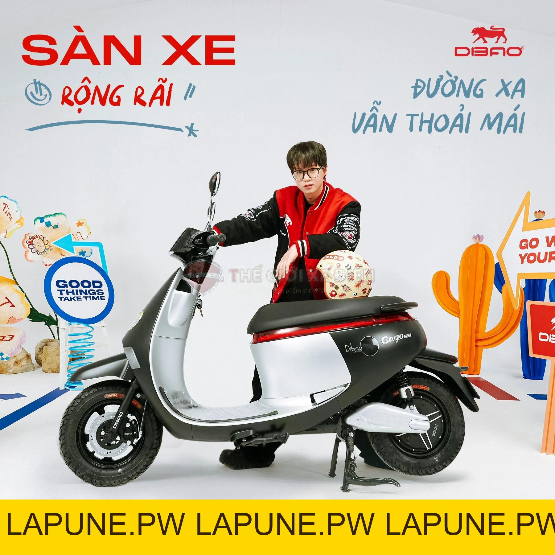 Xe Máy Điện Dibao Gogo Moon Đời Mới Nhất - Xe điện Vivu