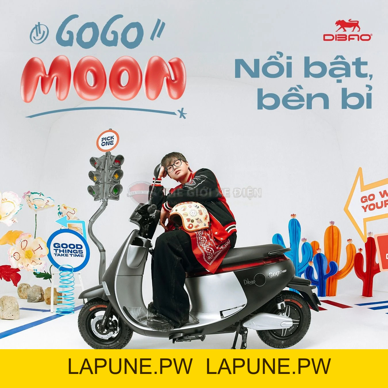 Xe Máy Điện Dibao Gogo Moon Đời Mới Nhất - Xe điện Vivu