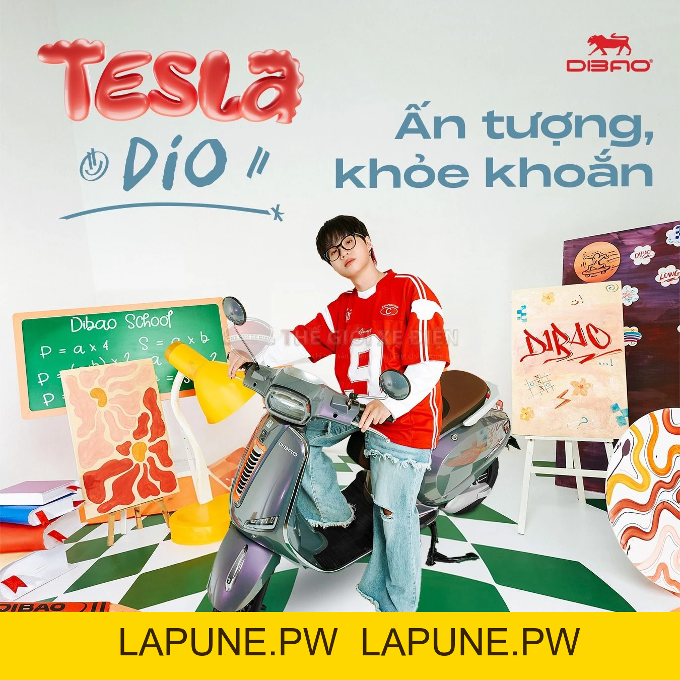 Xe Máy Điện Dibao Pansy Dio Đời Mới - Xe điện Vivu