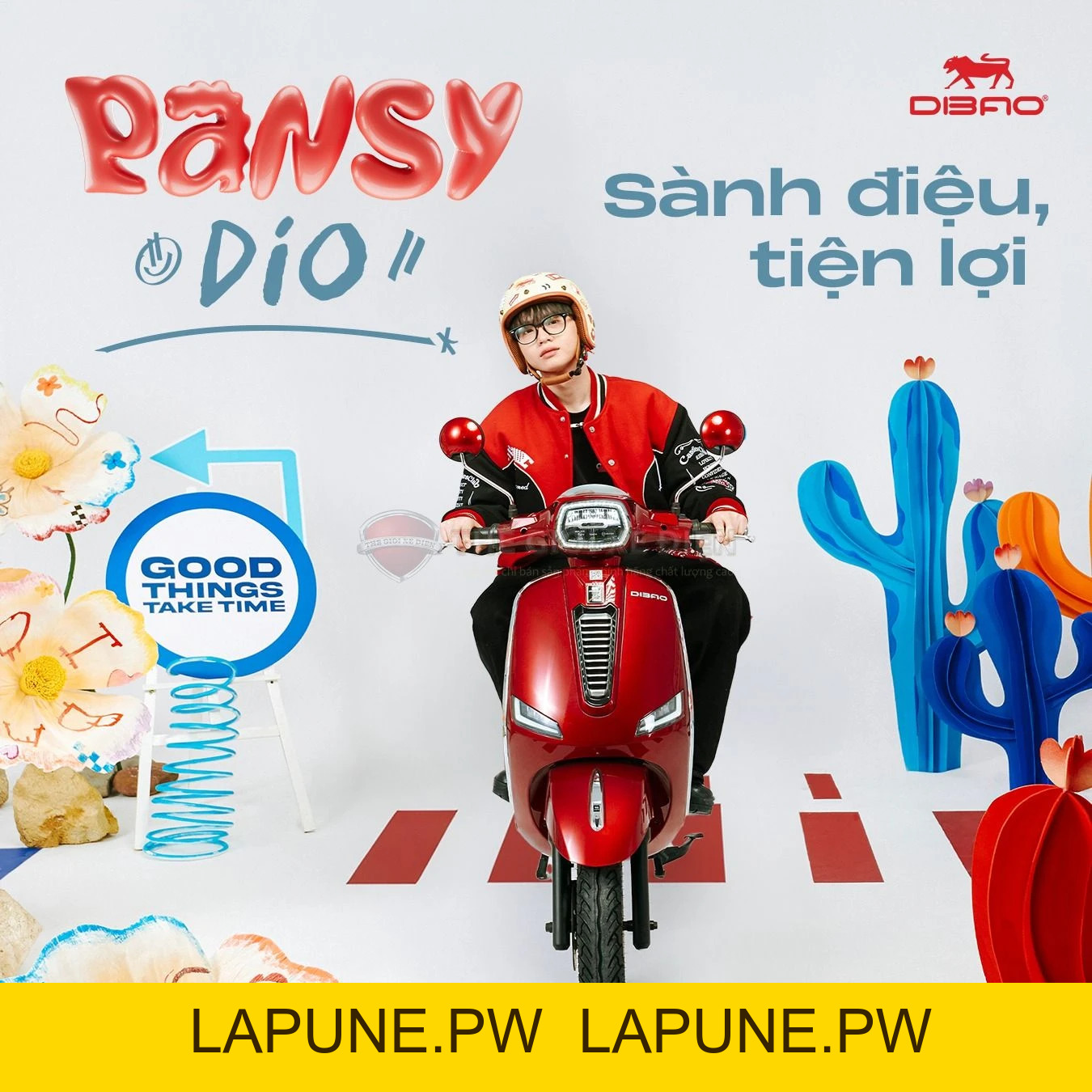 Xe Máy Điện Dibao Pansy Dio Đời Mới - Xe điện Vivu