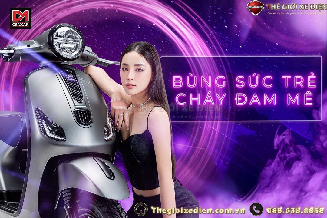 Xe Máy Điện Osakar Classy SI - Xe điện Vivu