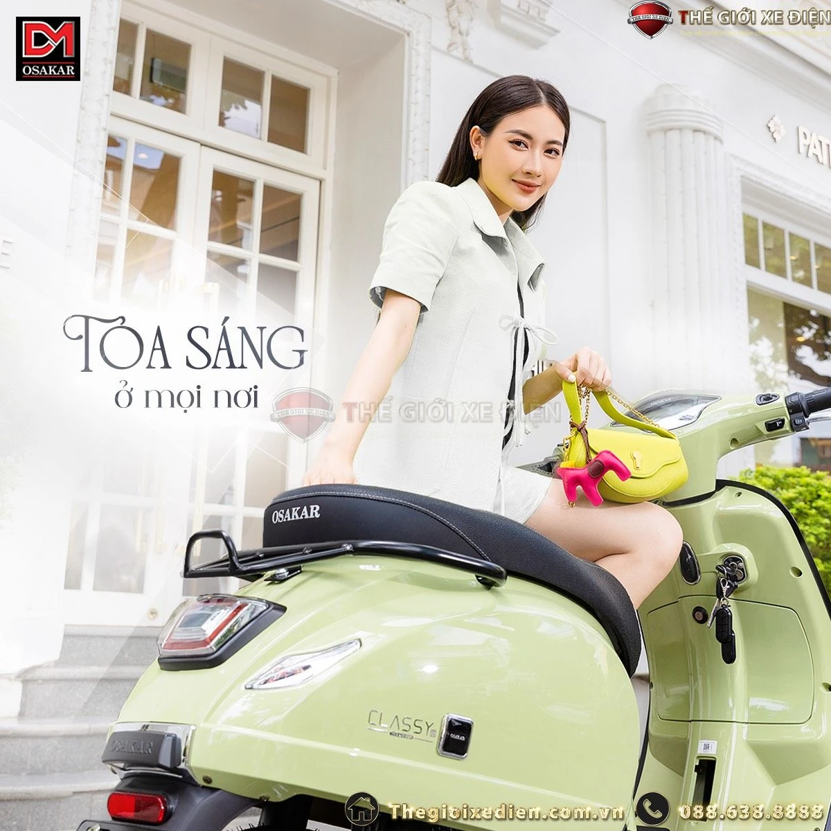 Xe Máy Điện Osakar Classy SI - Xe điện Vivu