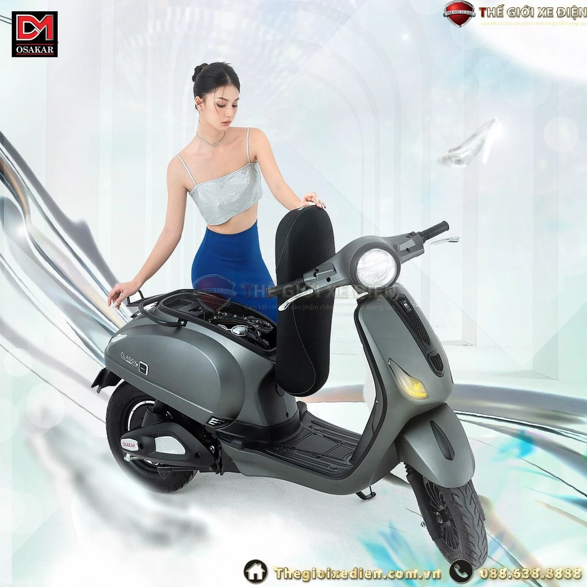 Xe Máy Điện Osakar Classy SI - Xe điện Vivu