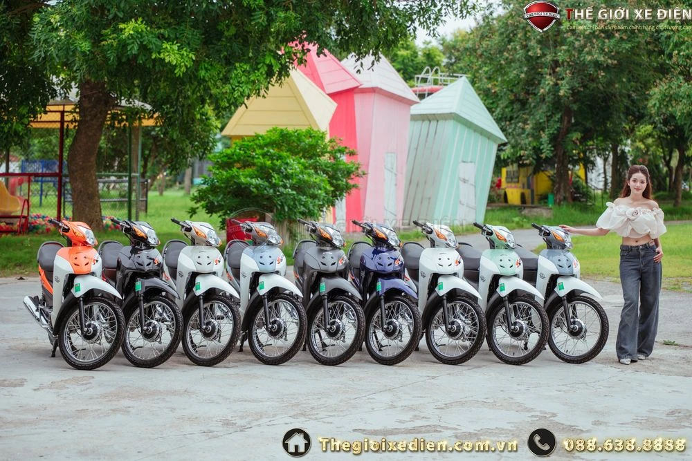 Xe Máy 50cc Wave Hyosung Đời Mới - Xe điện Vivu
