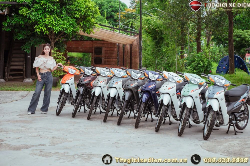 Xe Máy 50cc Wave Hyosung Đời Mới - Xe điện Vivu