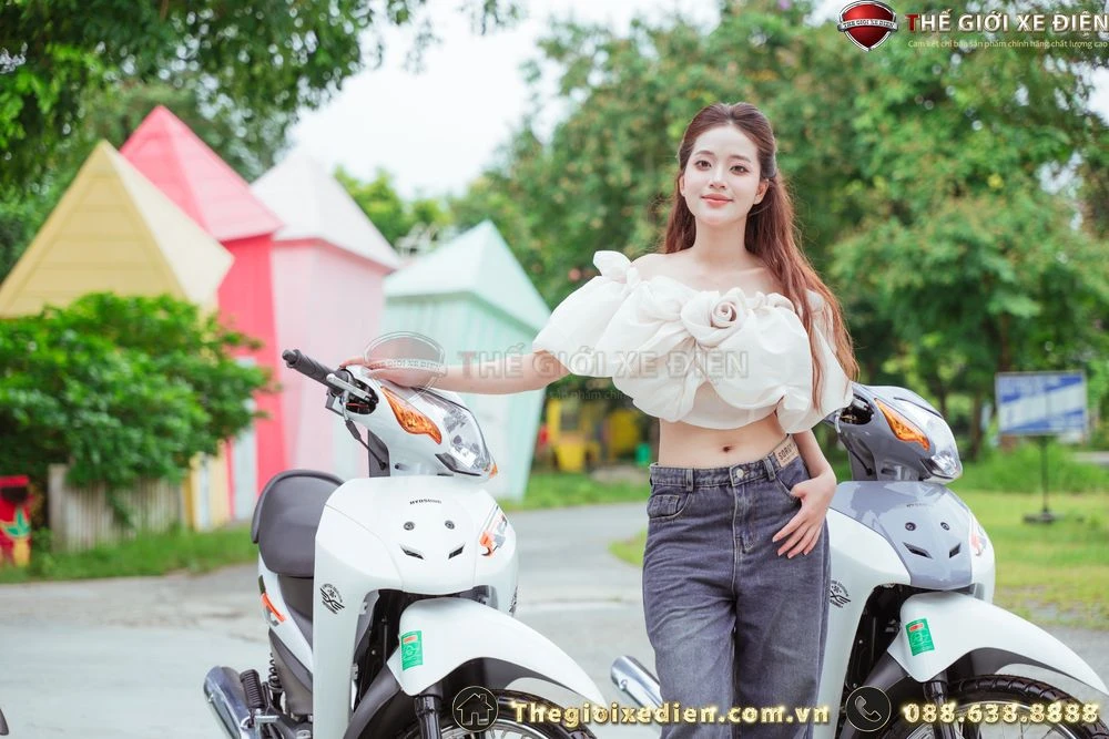 Xe Máy 50cc Wave Hyosung Đời Mới - Xe điện Vivu