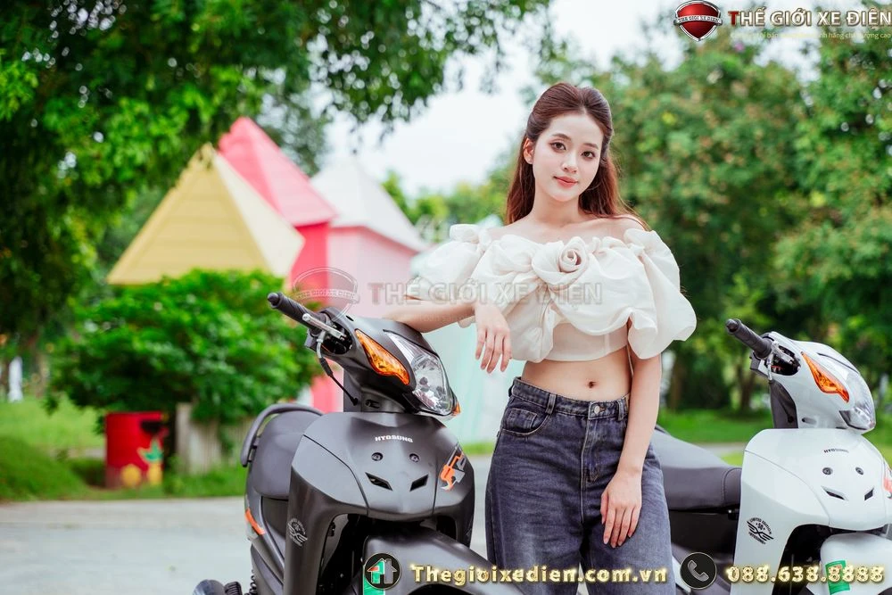 Xe Máy 50cc Wave Hyosung Đời Mới - Xe điện Vivu