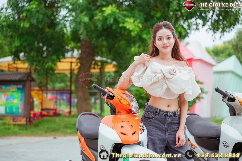 Xe Máy 50cc Wave Hyosung Đời Mới - Xe điện Vivu