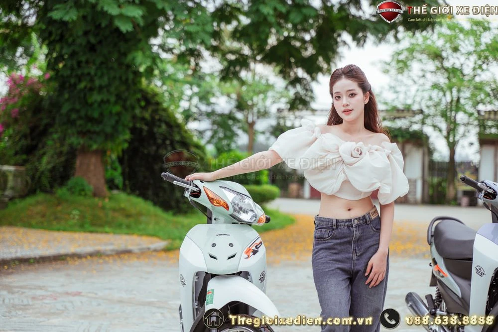 Xe Máy 50cc Wave Hyosung Đời Mới - Xe điện Vivu