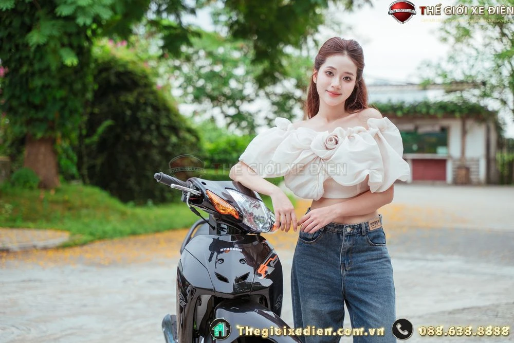 Xe Máy 50cc Wave Hyosung Đời Mới - Xe điện Vivu