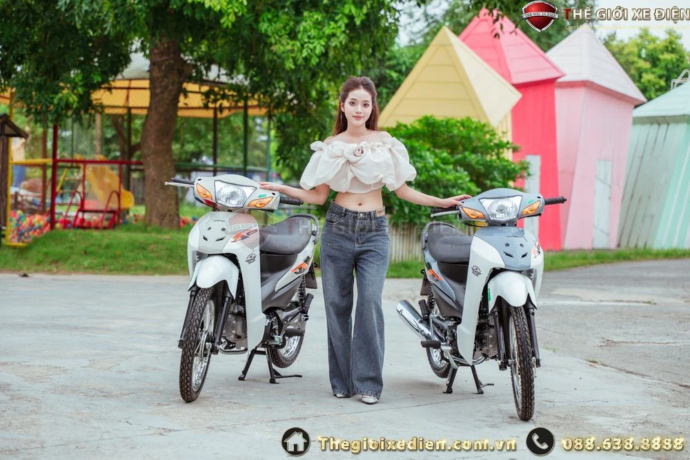Xe Máy 50cc Wave Hyosung Đời Mới - Xe điện Vivu