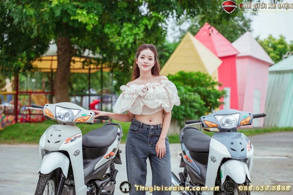 Xe Máy 50cc Wave Hyosung Đời Mới - Xe điện Vivu