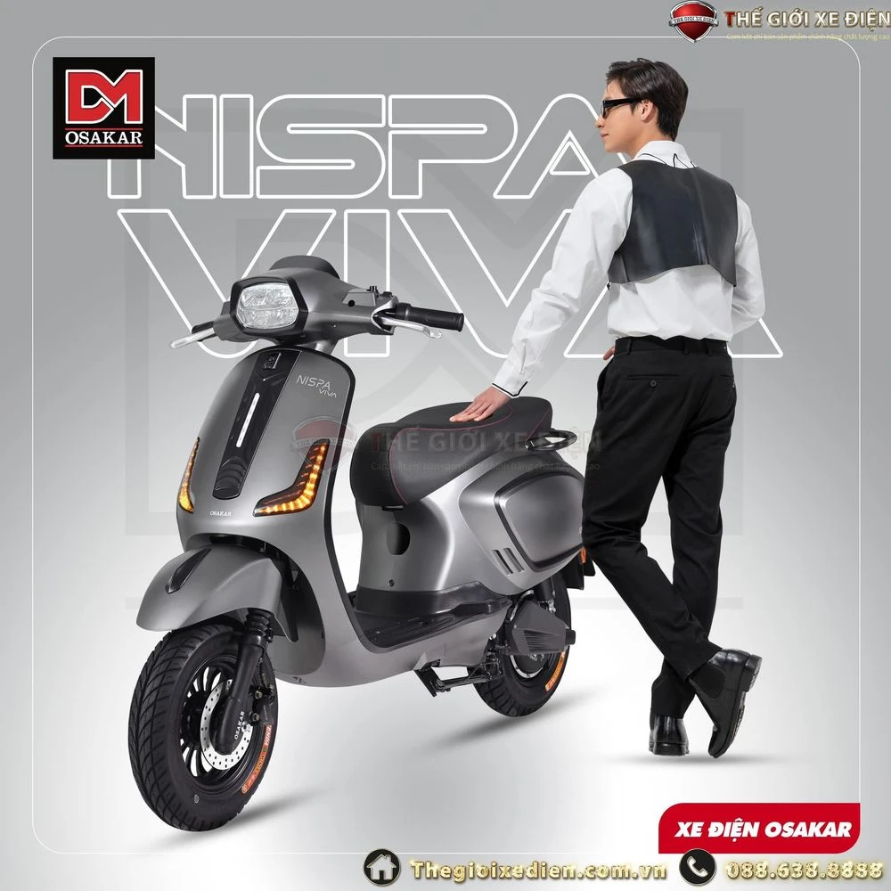 Xe Máy Điện Osakar Nispa Viva New 2026 - Xe điện Vivu