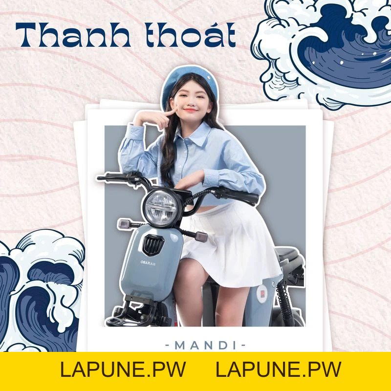 Xe Đạp Điện Osakar Mandi Đời Mới (Đầy Đủ Giấy Tờ) - Xe điện Vivu