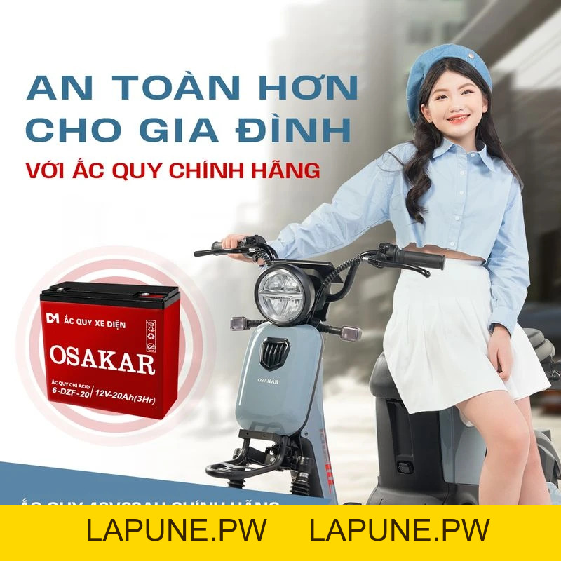 Xe Đạp Điện Osakar Mandi Đời Mới (Đầy Đủ Giấy Tờ) - Xe điện Vivu