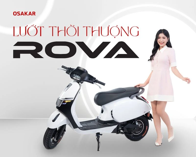 Xe Máy Điện Osakar Rova New 2026 - Xe điện Vivu