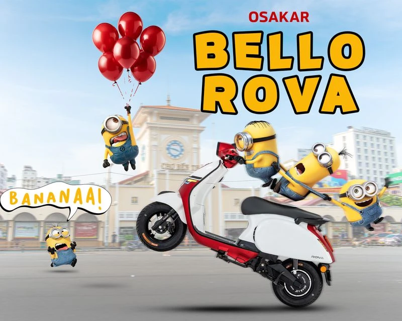 Xe Máy Điện Osakar Rova New 2026 - Xe điện Vivu
