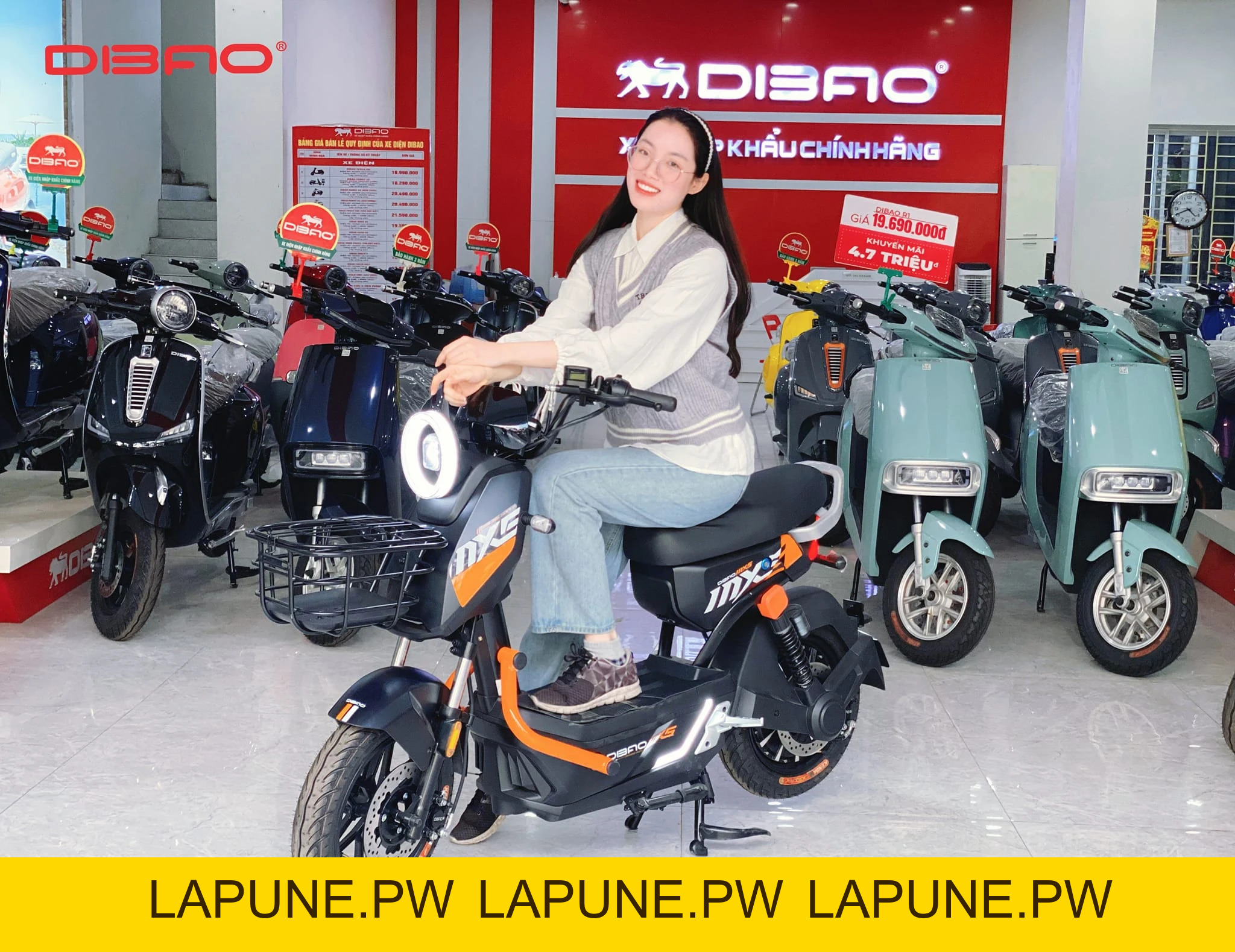 Xe Máy Điện Dibao MXS (Đầy Đủ Giấy Tờ) - Xe điện Vivu