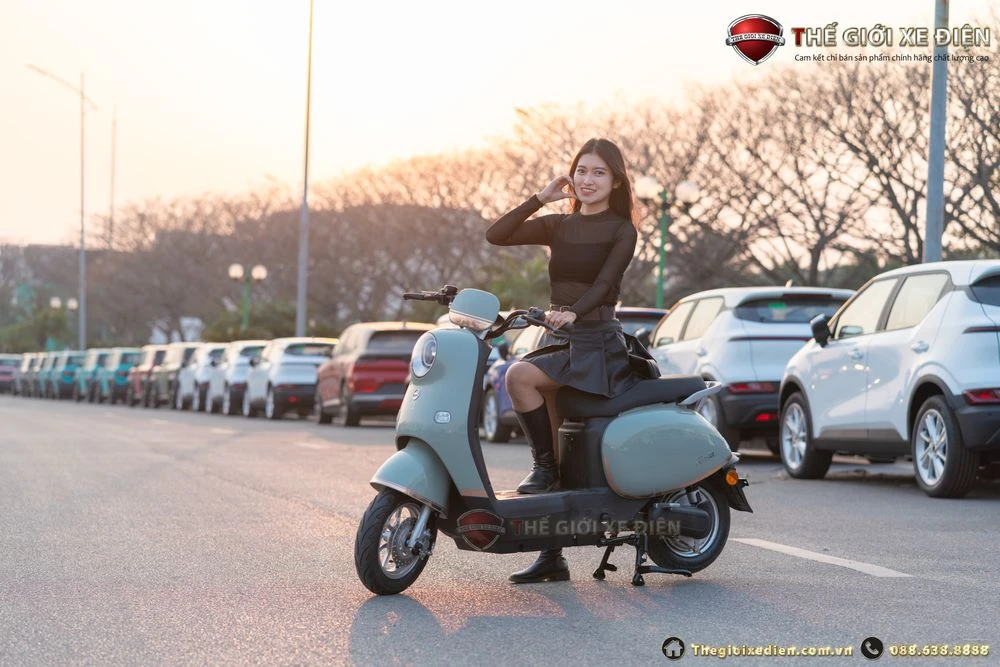 Xe Đạp Điện Dibao Rosa Thế Hệ Mới (Đầy Đủ Giấy Tờ) - Xe điện Vivu