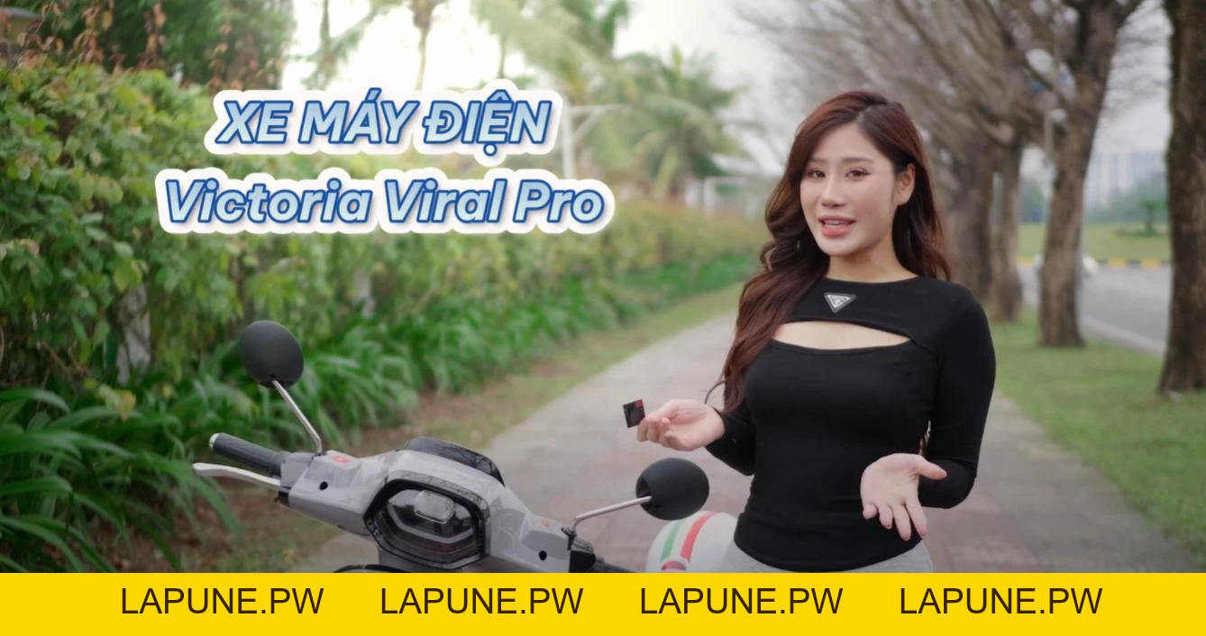 Xe Máy Điện Victoria Viral Pro Việt Nhật - Xe điện Vivu