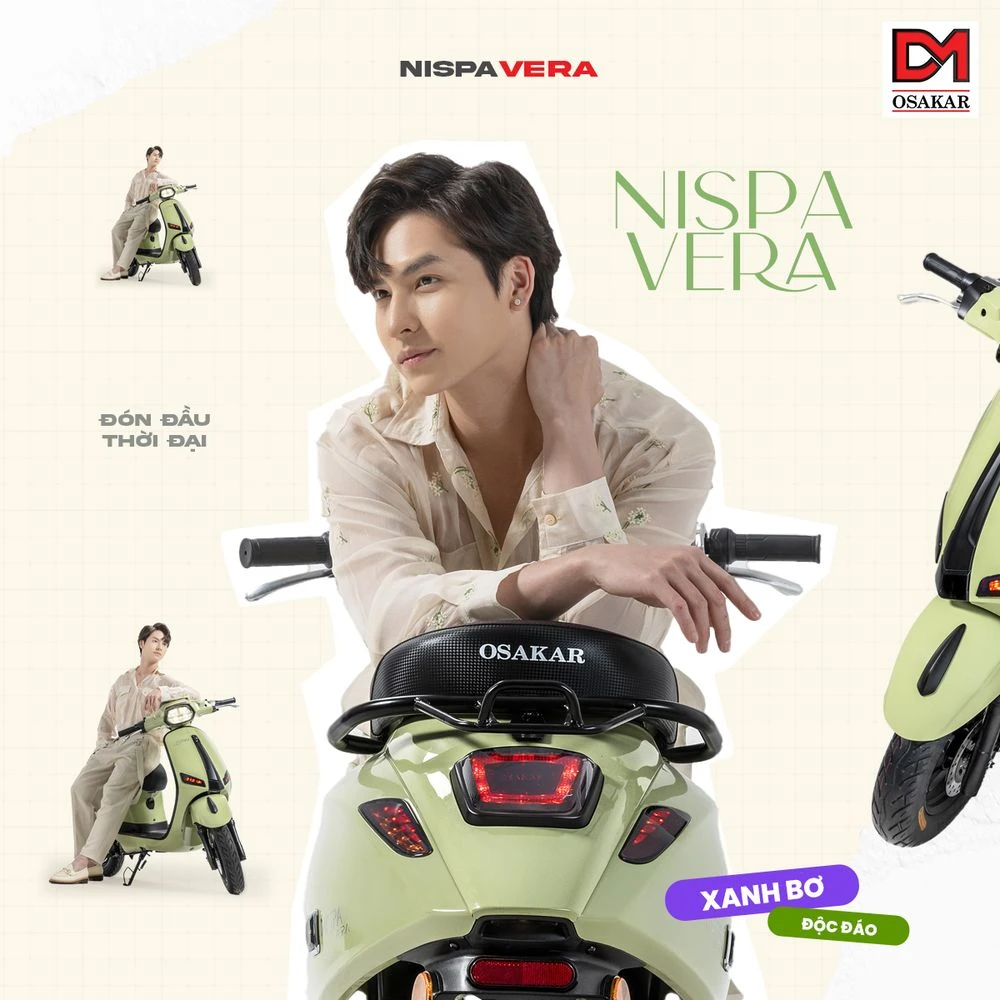 Xe Máy Điện Osakar Nispa Vera New 2026 - Xe điện Vivu