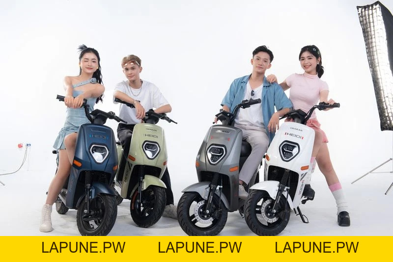 Xe Đạp Điện Osakar Heidi (Đầy Đủ Giấy Tờ) - Xe điện Vivu