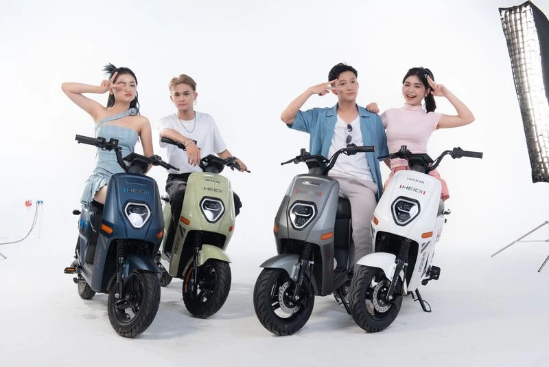Xe Đạp Điện Osakar Heidi (Đầy Đủ Giấy Tờ) - Xe điện Vivu