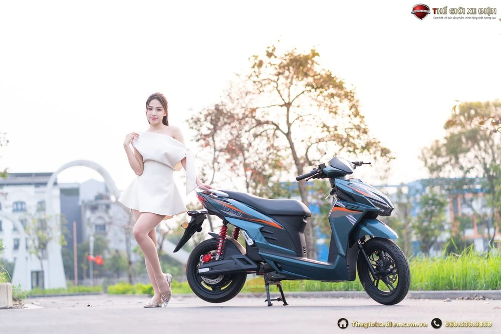 Xe Máy Điện Tailg T71 Vario 8 Acquy 23A 150km/1 lần sạc - Xe điện Vivu