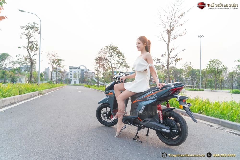 Xe Máy Điện Tailg T71 Vario 8 Acquy 23A 150km/1 lần sạc - Xe điện Vivu