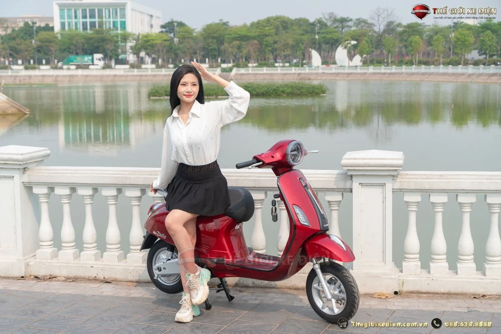 Xe Máy Điện Tailg Vera R51 80Km/1 Lần Sạc - Xe điện Vivu