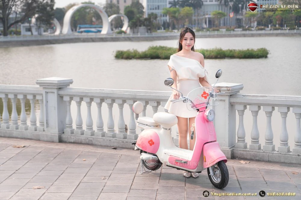 Xe Đạp Điện Tailg Princess JS50 (Đầy Đủ Giấy Tờ) - Xe điện Vivu