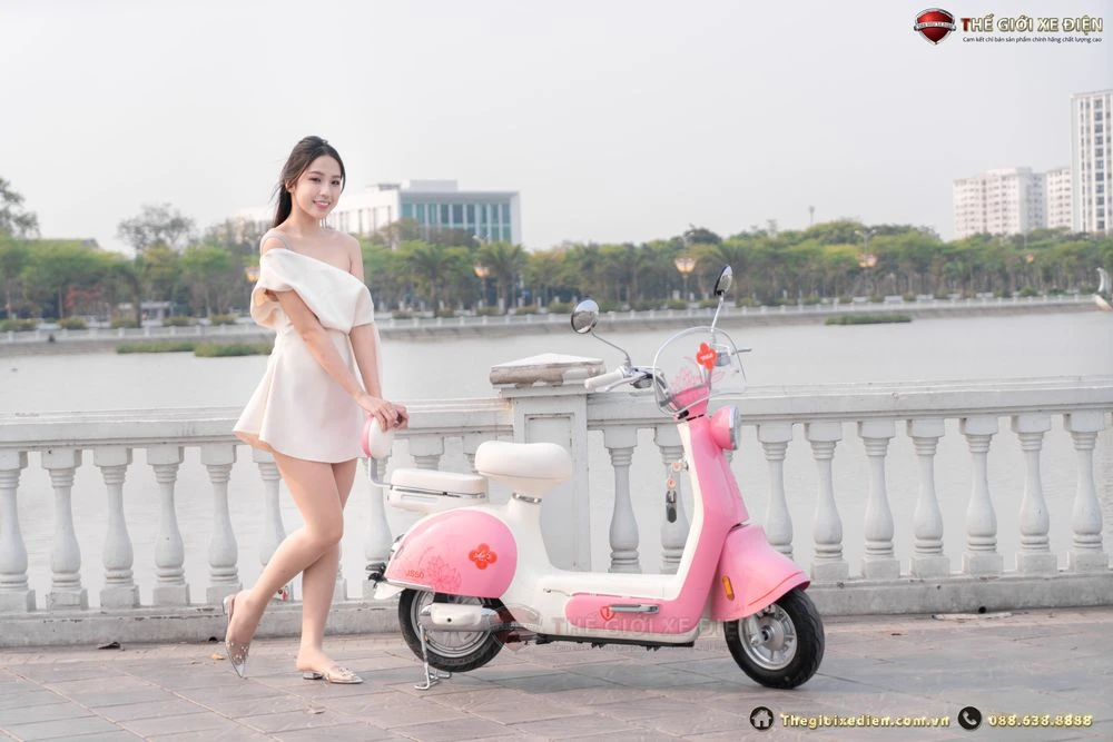 Xe Đạp Điện Tailg Princess JS50 (Đầy Đủ Giấy Tờ) - Xe điện Vivu