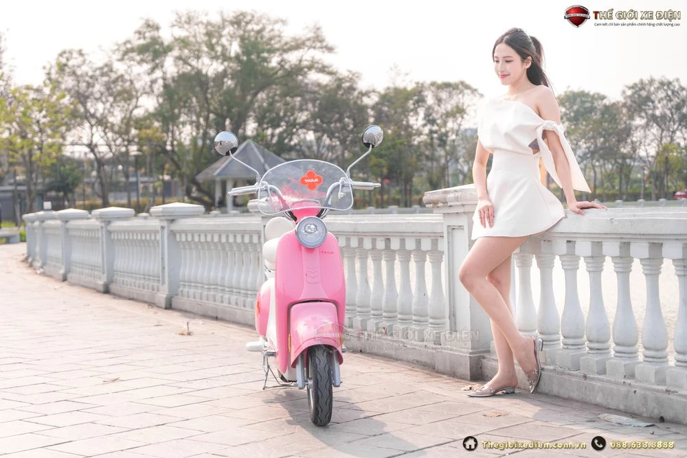Xe Đạp Điện Tailg Princess JS50 (Đầy Đủ Giấy Tờ) - Xe điện Vivu