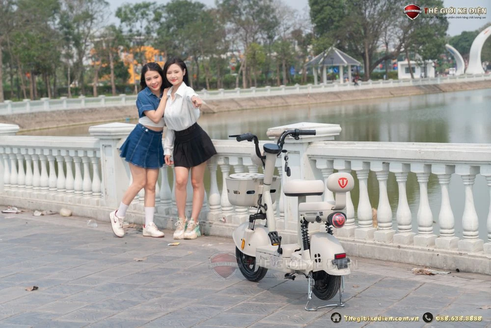 Xe Đạp Điện Tailg JY33 Mini Bike 4 ACQUY 13Ah 60km/1 lần sạc - Xe điện Vivu