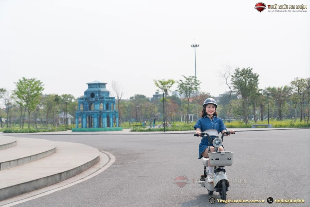 Xe Đạp Điện Tailg JY33 Mini Bike 4 ACQUY 13Ah 60km/1 lần sạc - Xe điện Vivu