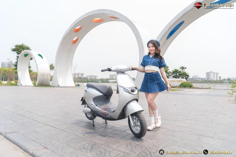Xe Máy Điện Tailg Venus R53 6 Ắc Quy 23A 100km/1 Lần Sạc - Xe điện Vivu
