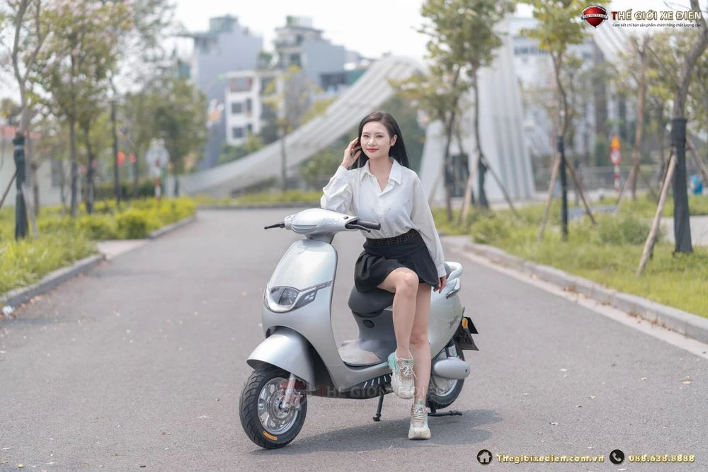 Xe Máy Điện Tailg Venus R53 6 Ắc Quy 23A 100km/1 Lần Sạc - Xe điện Vivu