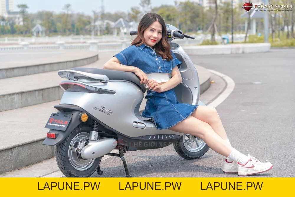 Xe Máy Điện Tailg Venus R53 6 Ắc Quy 23A 100km/1 Lần Sạc - Xe điện Vivu