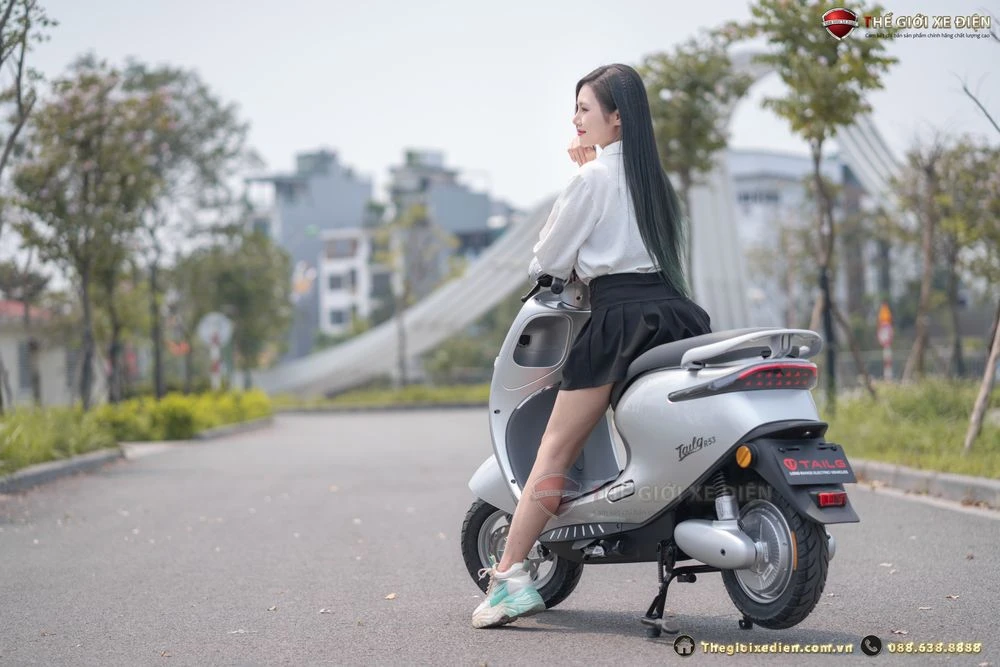 Xe Máy Điện Tailg Venus R53 6 Ắc Quy 23A 100km/1 Lần Sạc - Xe điện Vivu