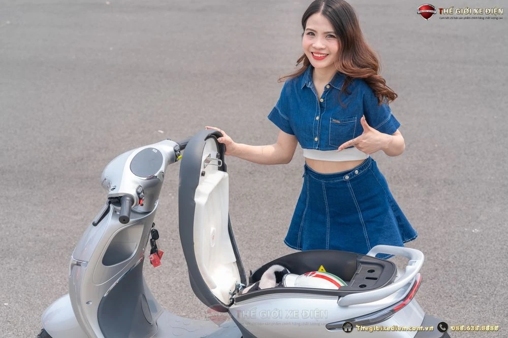 Xe Máy Điện Tailg Venus R53 6 Ắc Quy 23A 100km/1 Lần Sạc - Xe điện Vivu