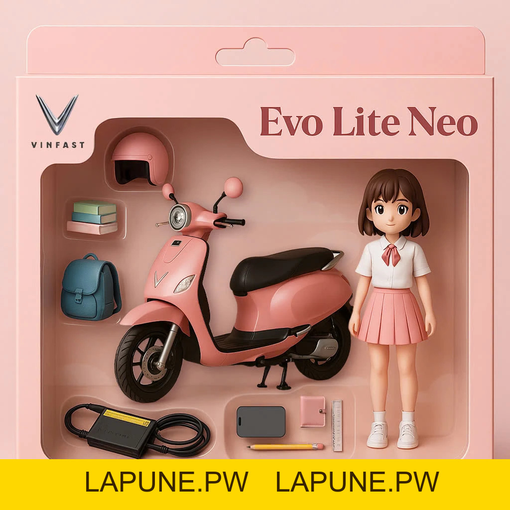 Xe Máy Điện Vinfast Evo Lite Neo Bản 5 Bình 20Ah - Xe điện Vivu