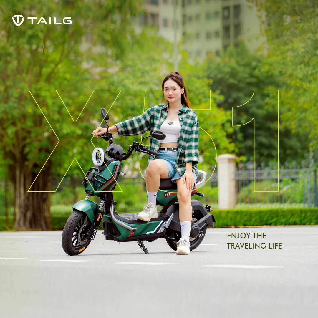 Xe Đạp Điện Tailg Discovery X51 (Đầy Đủ Giấy Tờ) - Xe điện Vivu